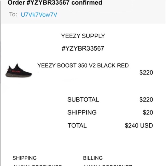 Yeezy boost 350 Bred